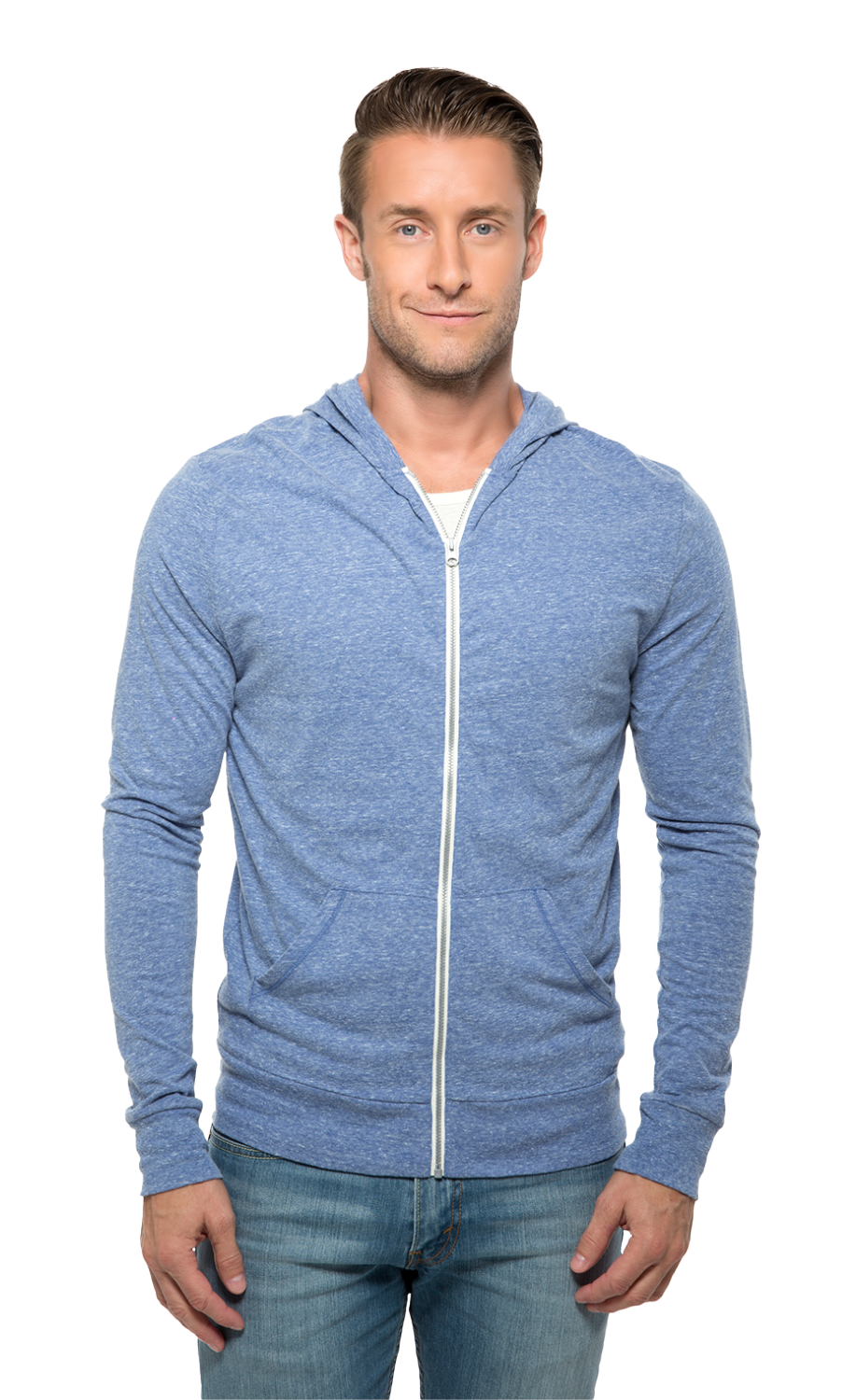 The Triblend Zip Hoodie