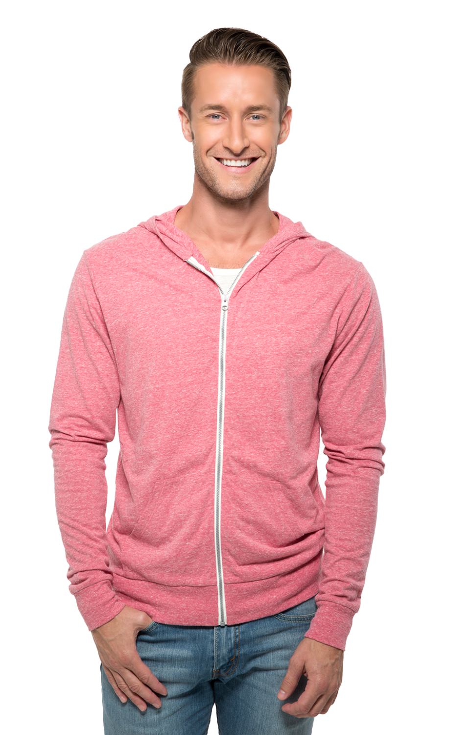 The Triblend Zip Hoodie
