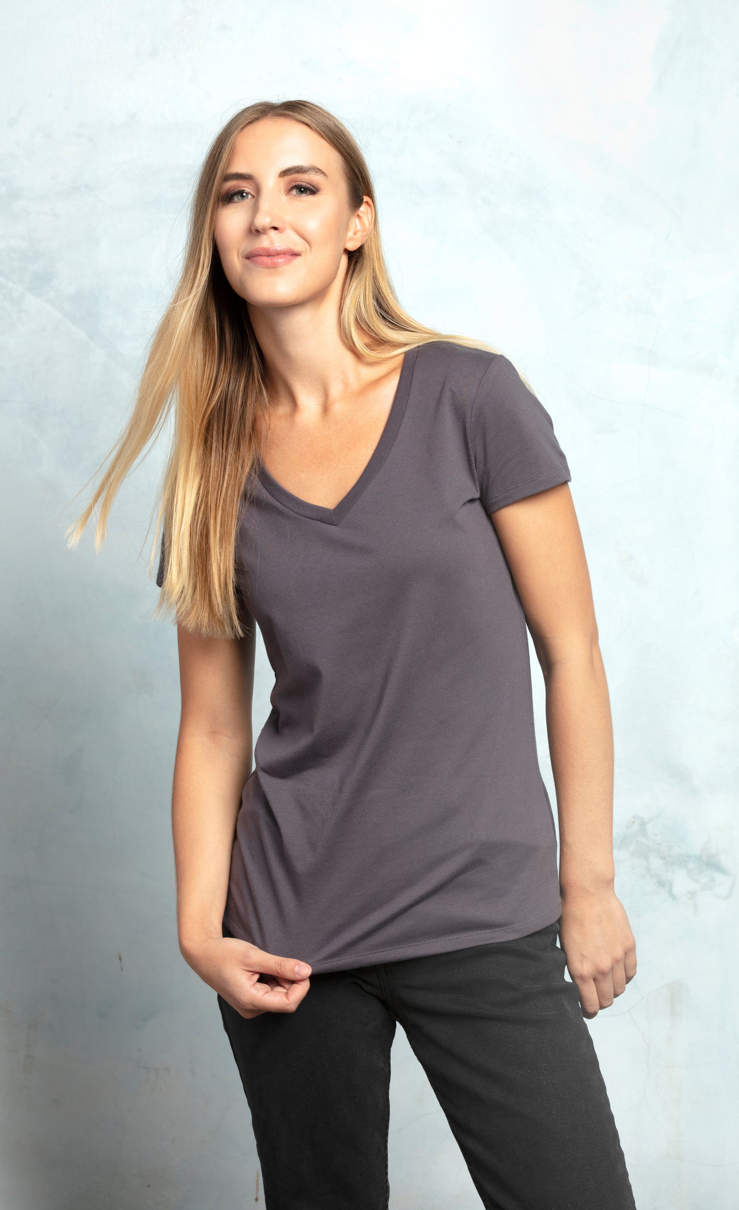 The Ultimate V-Neck Tee