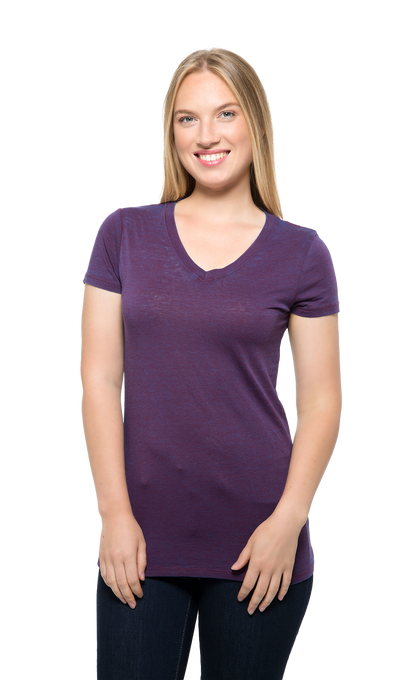 The Cross Dye V-Neck Tee