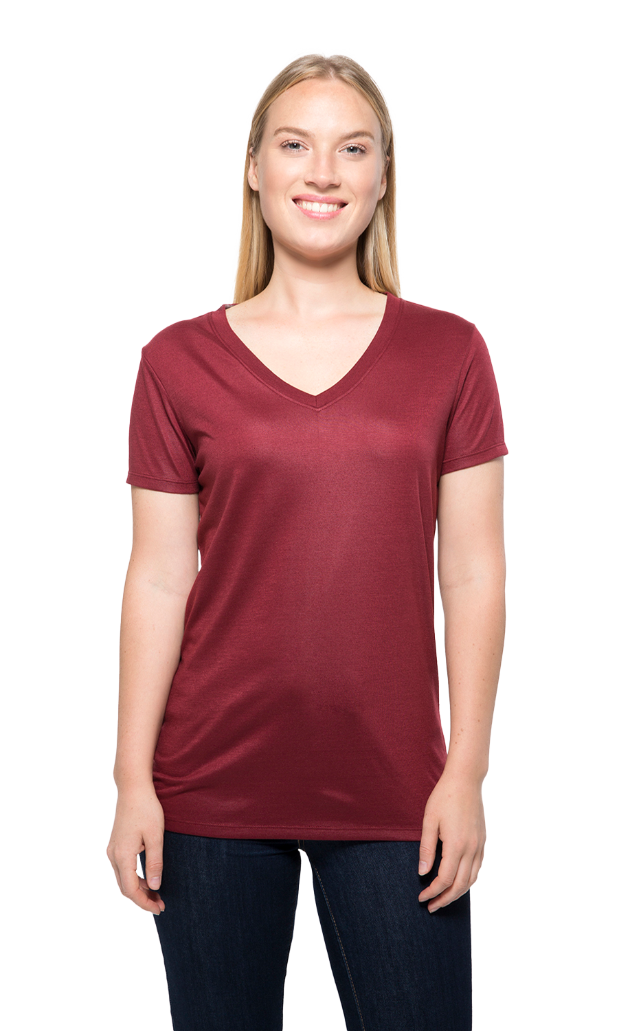 The Liquid V-Neck Tee