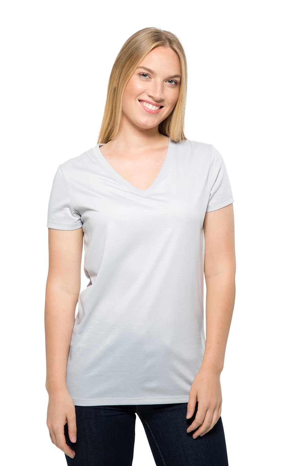 The Liquid V-Neck Tee